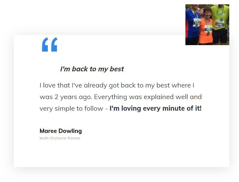 Maree Testimonial
